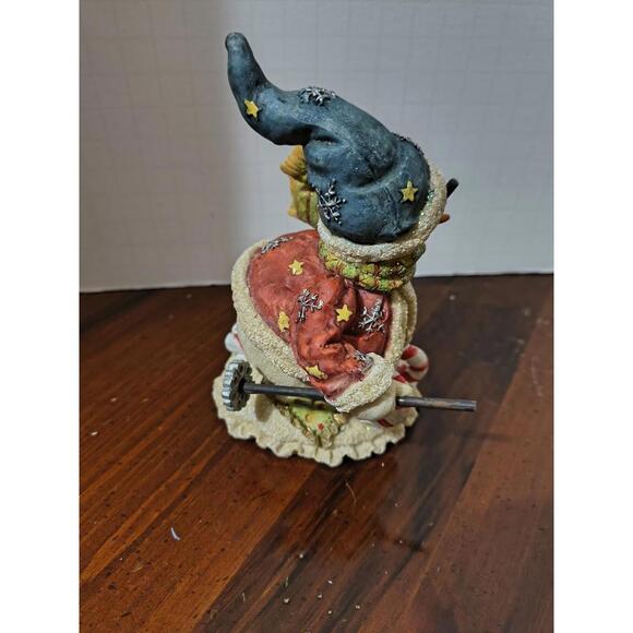 Skiing Snowman Figure Don Mechanic Winter Holidays Decor Vintage 2002 - Picture 6 of 9